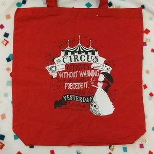 ⭐ OWLCRATE EXCLUSIVE BOOKISH CIRCUS TOTE BAG NWOT⭐